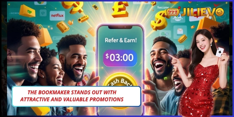 The bookmaker stands out with attractive and valuable promotions