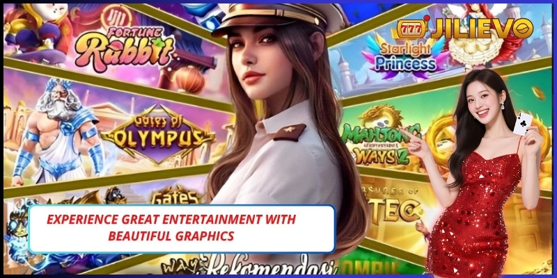 Experience great entertainment with beautiful graphics