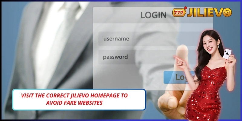 Visit the correct Jilievo homepage to avoid fake websites
