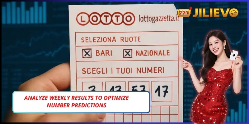 Analyze weekly results to optimize number predictions