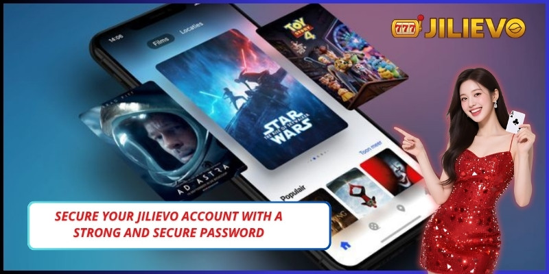 Secure your Jilievo account with a strong and secure password
