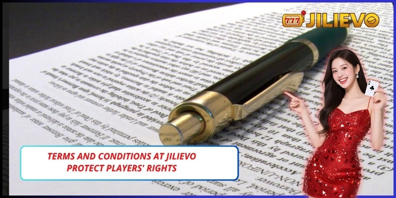 Terms and conditions at Jilievo protect players' rights
