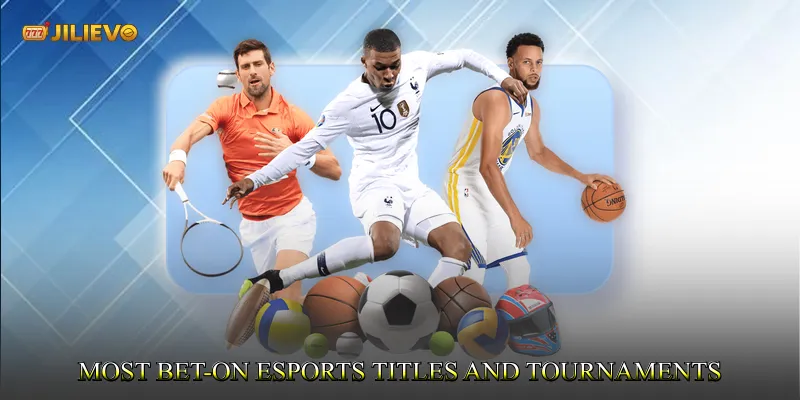 Most Bet-On Esports Titles and Tournaments