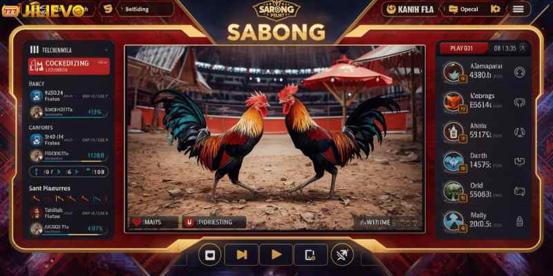 Live Sabong Streaming Interface