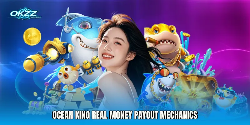 Ocean King real money payout mechanics