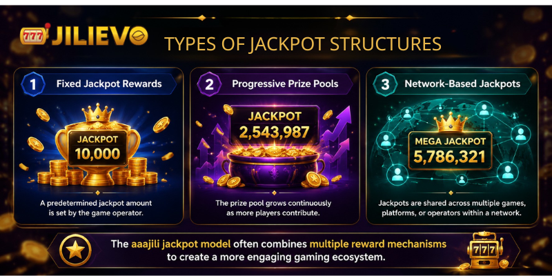 Types of Jackpot Structures