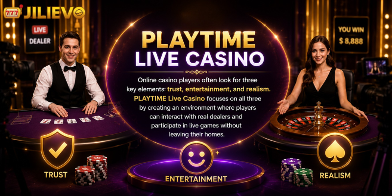 Why Choose PLAYTIME Live Casino
